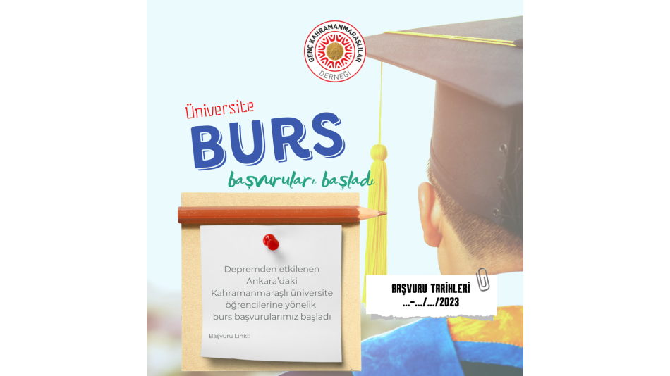 ÜNİVERSİTE BURS BAŞVURULARI BAŞLADI